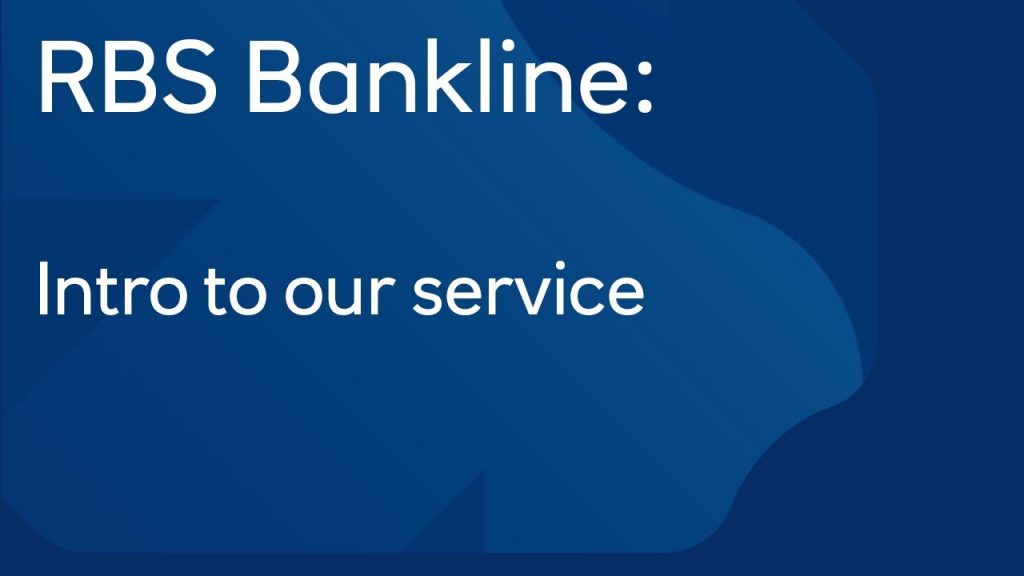 RBS Bankline login services